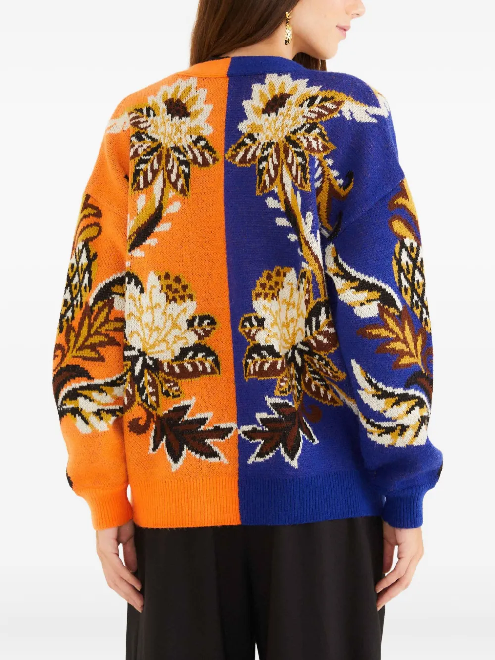 Floral Button Cardigan