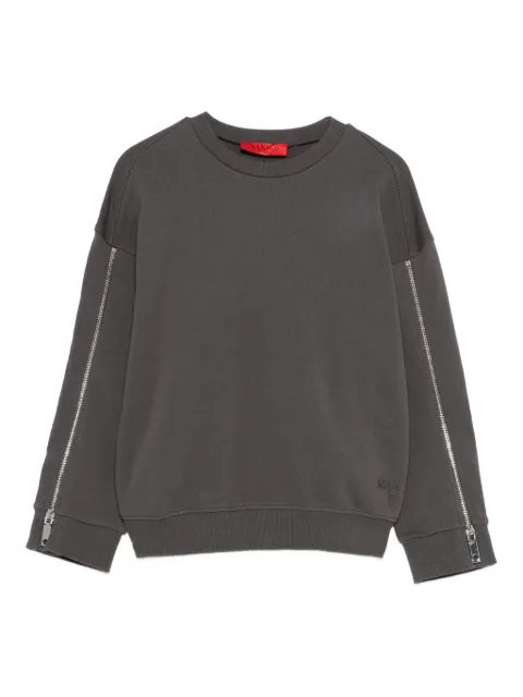 MAX&Co. Kids sudadera con detalle de cierre