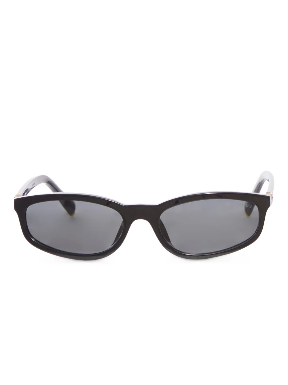 Miu Miu round-frame sunglasses | Black | Image 1