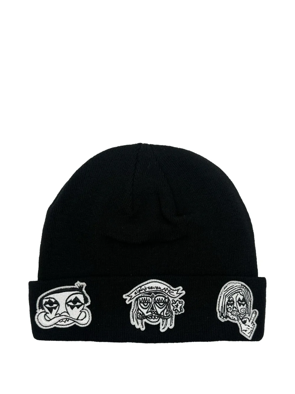  Haculla Nyc Embroidered Beanie Hat - Black 