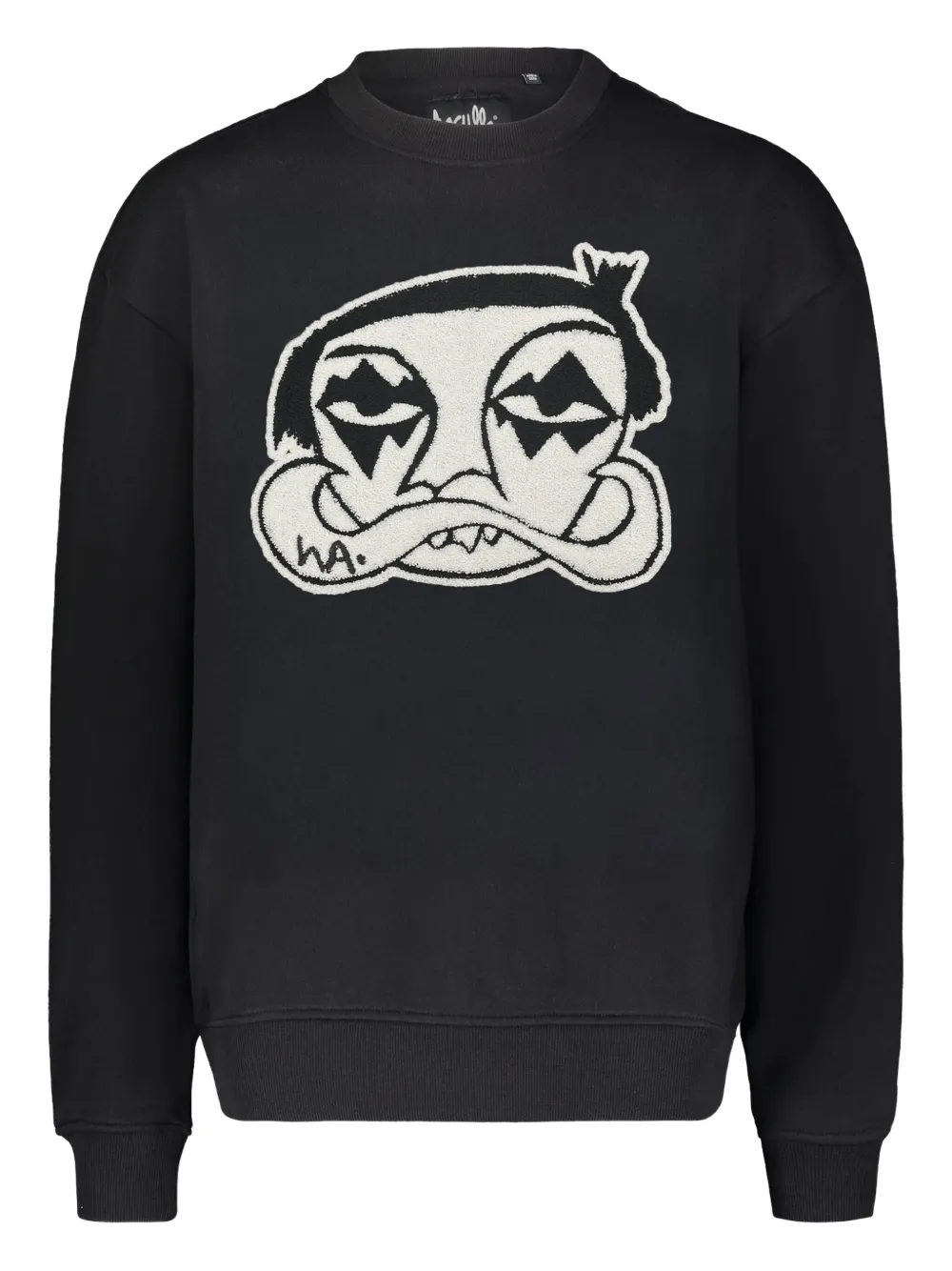 Haculla Felpa Les girocollo - Nero