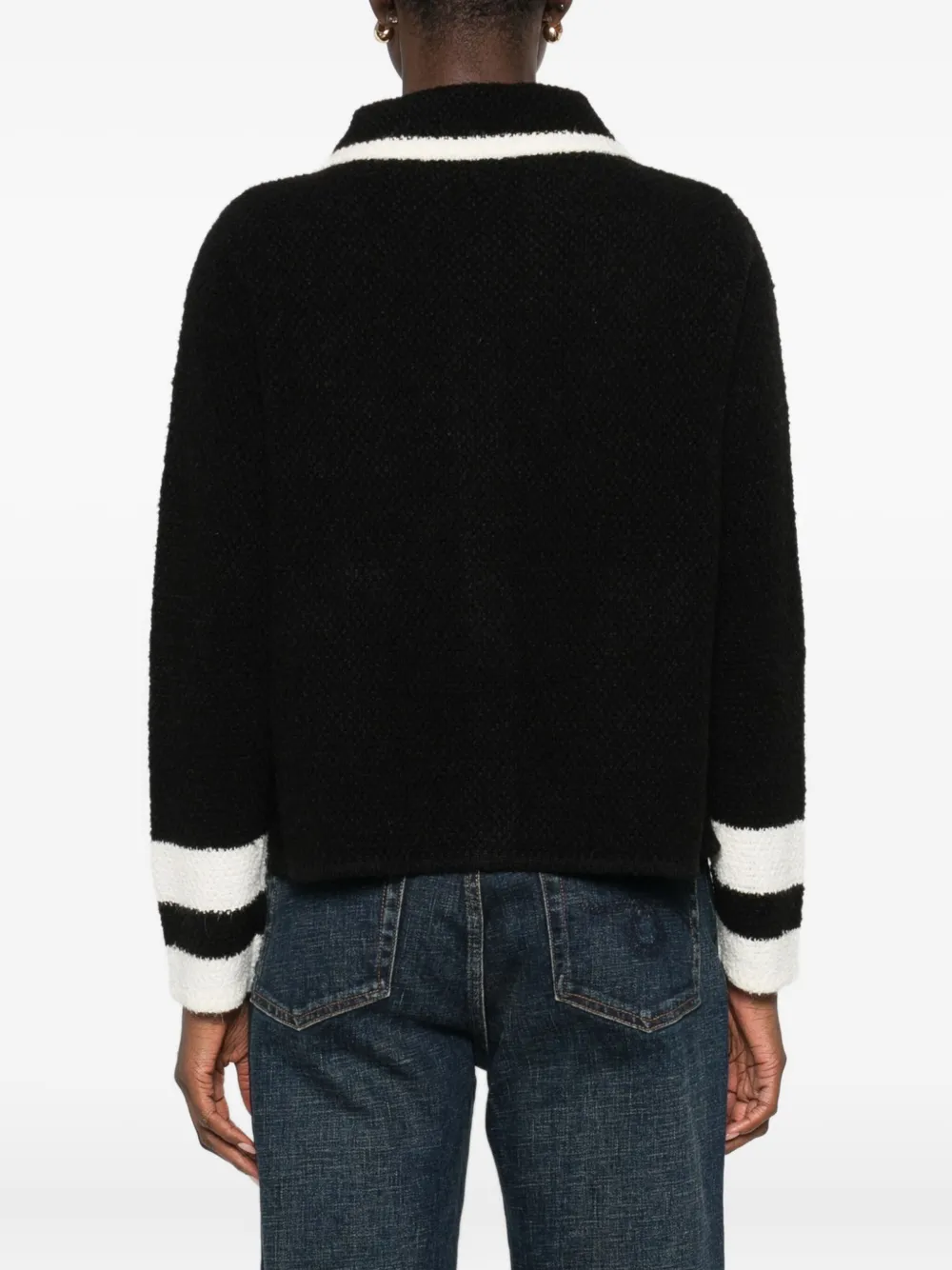 Neera Tweed Jacket In Black
