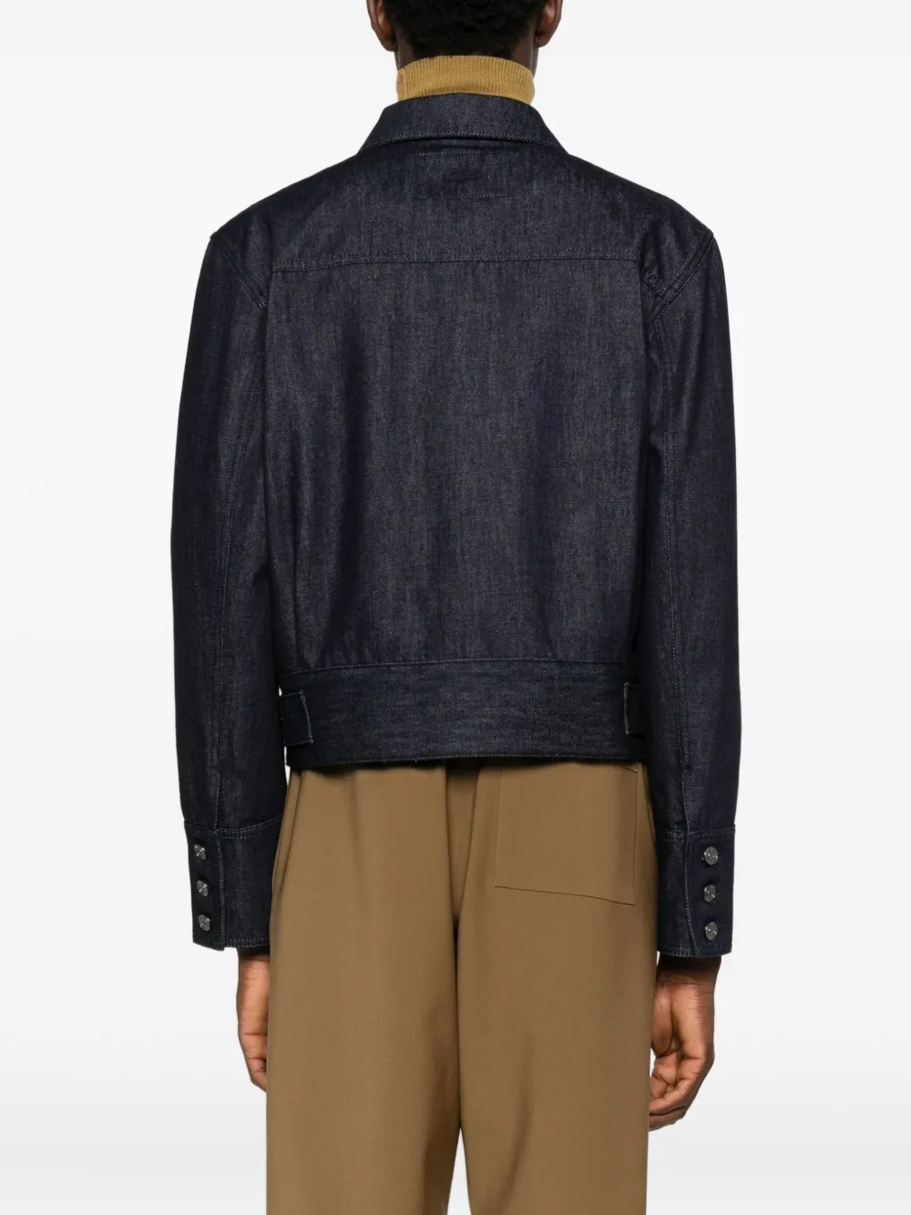 Lacoste Denim jack met lange mouwen Blauw