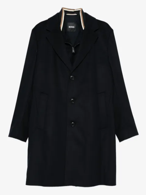 BOSS Jared single-breasted coat