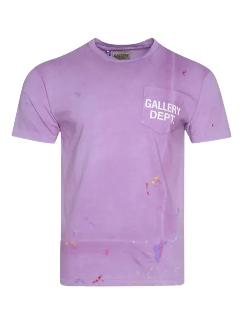 GALLERY DEPT. paint-splatter logo T-shirt