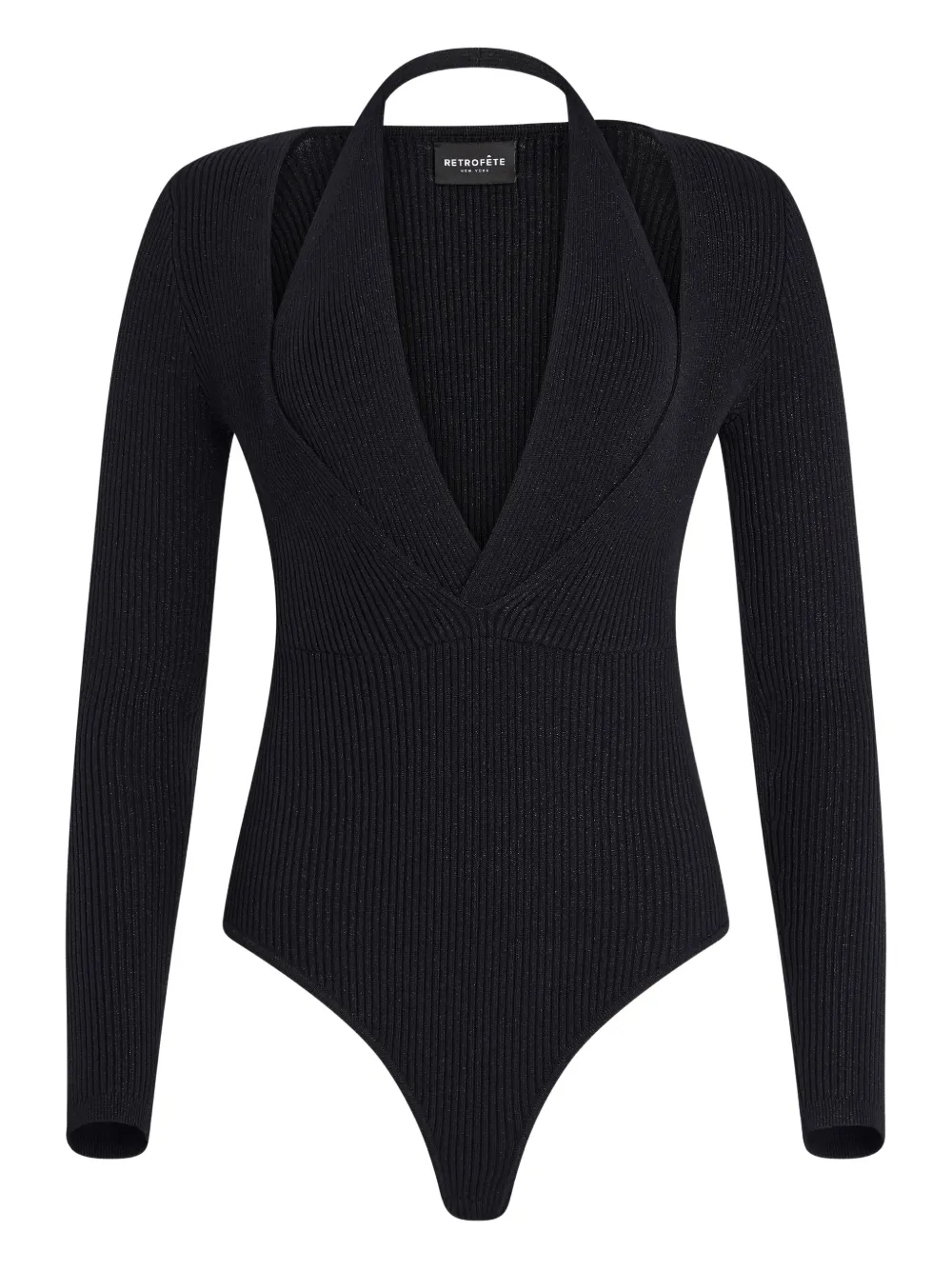 Retrofete cut-out assunta bodysuit | Black | Image 1