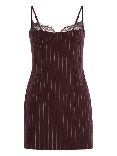 Retrofete Brona lace-detailing dress