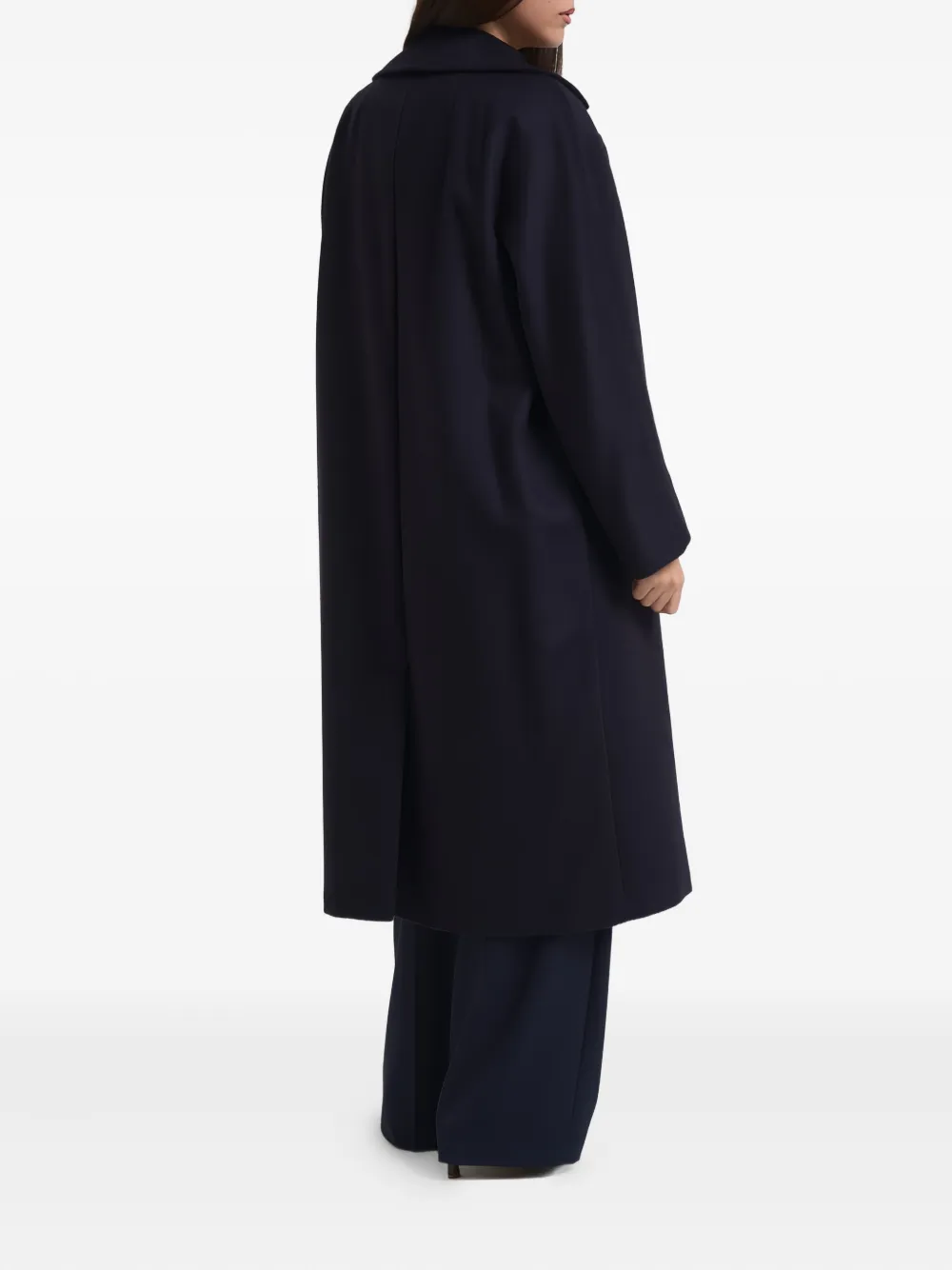 Weekend Max Mara Resina Double-breasted Coat In Blue