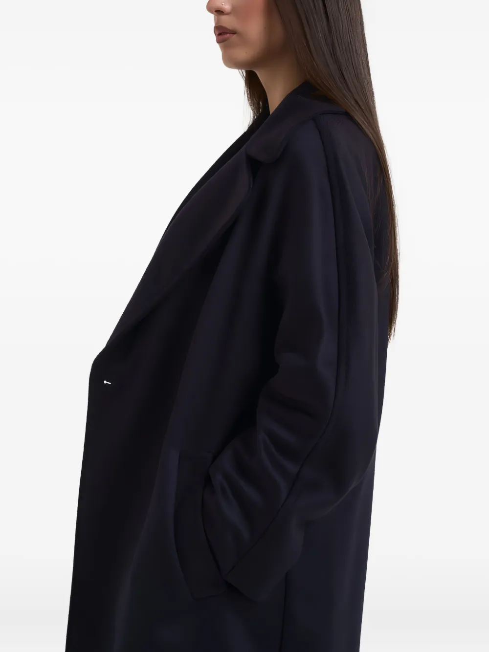 Weekend Max Mara Resina Double-breasted Coat In Blue