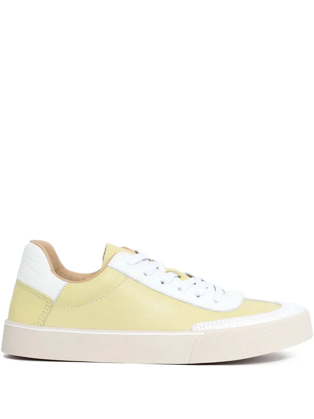 Sarah Chofakian White Light leren sneakers Geel