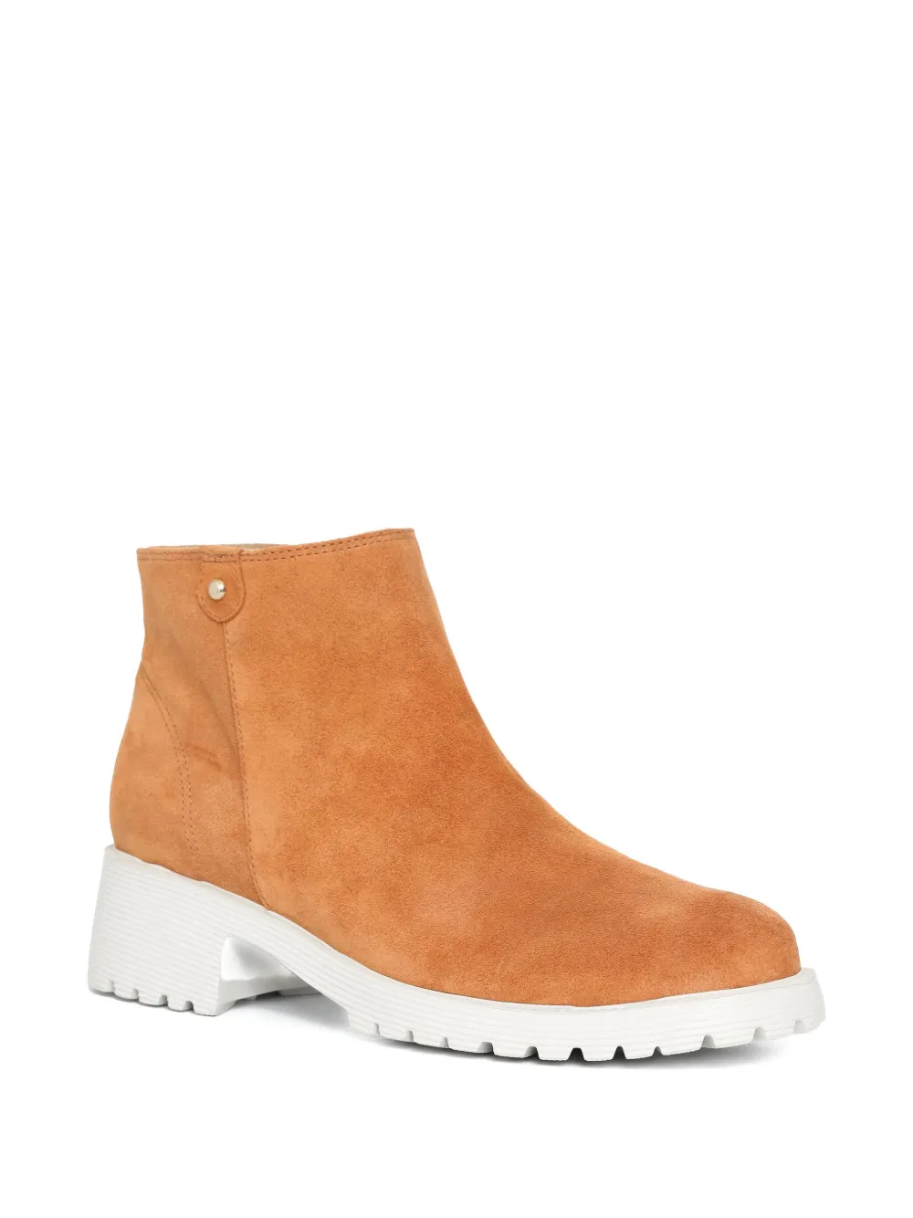 Sarah Chofakian 40mm Brioche Zip-fastening Boot In Brown
