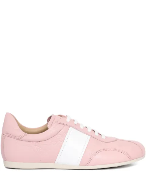 Sarah Chofakian Mochi stripe sneakers