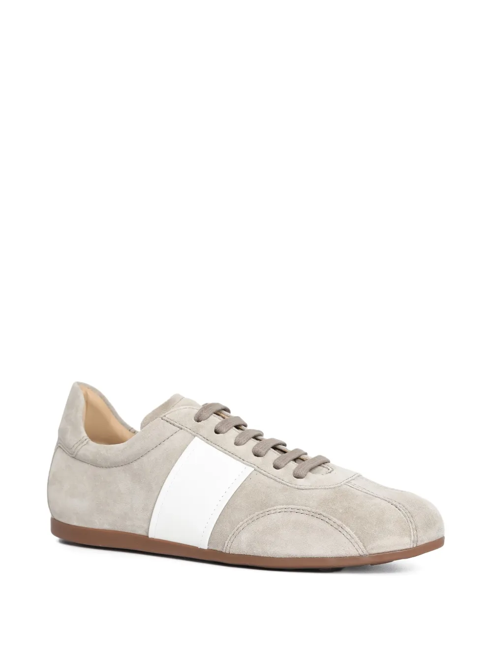 Sarah Chofakian Mochi striped sneakers - Grijs