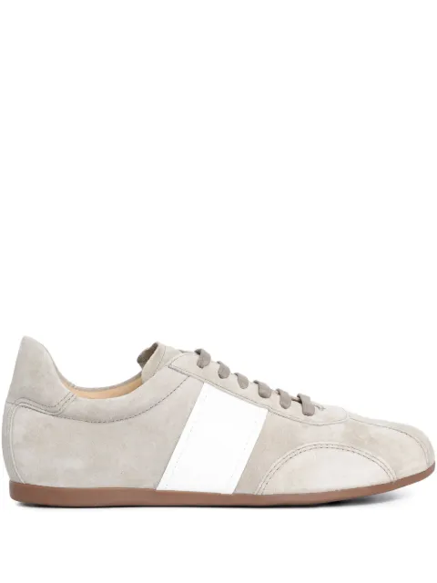 Sarah Chofakian Mochi striped sneakers