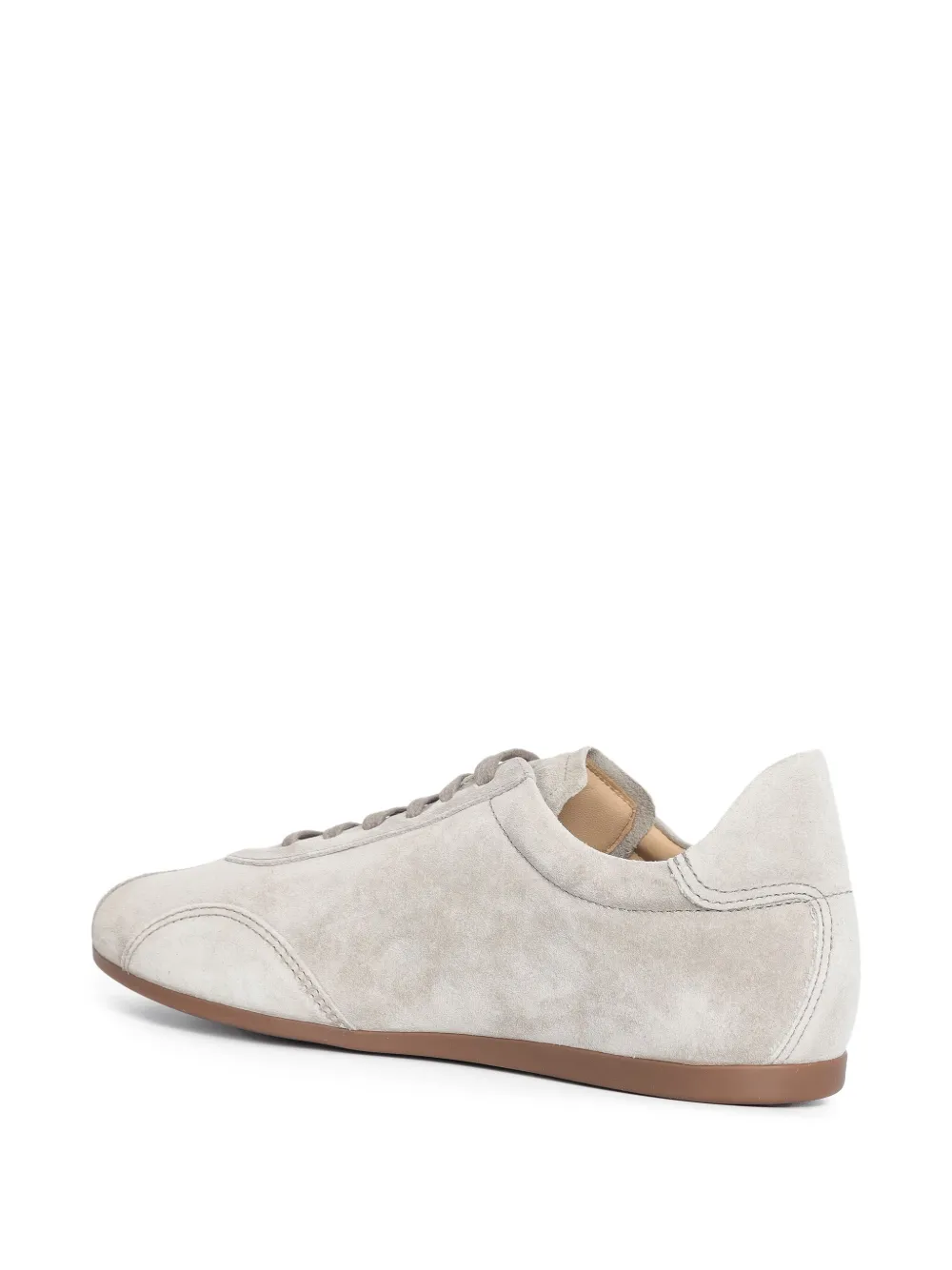 Sarah Chofakian Mochi gestreepte sneakers Grijs