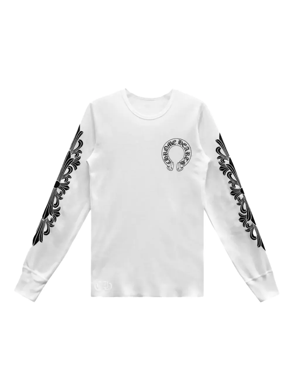 Chrome Hearts playera de algodón con logo estampado | blanco | Image 1