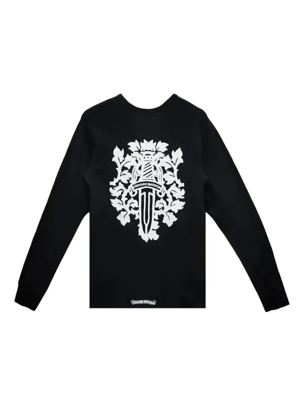 chrome hearts ロンT Chrome Hearts Dagger ロングTシャツ | ブラック | FARFETCH JP