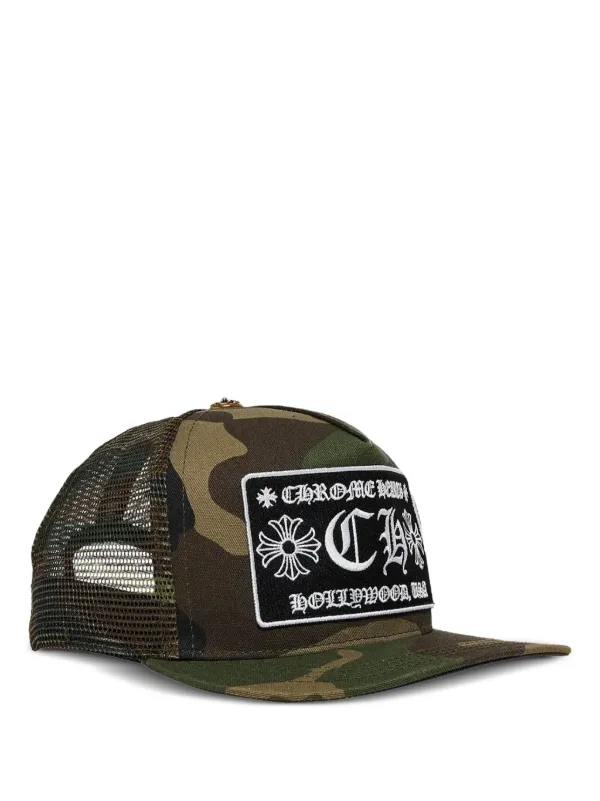 Chrome Hearts Hollywood Trucker Hat | Green | FARFETCH