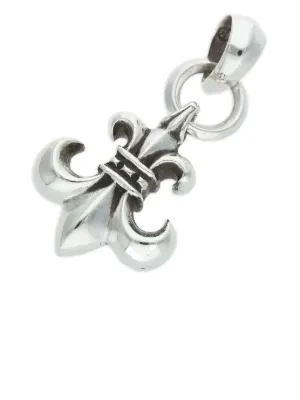Chrome Hearts Oval Cross Pendant | Silver | FARFETCH