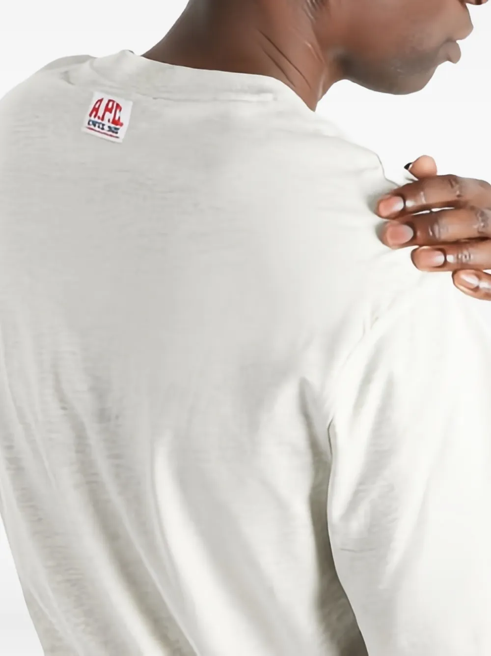 A.P.C. pocket T-shirt - Grijs