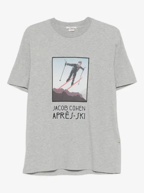 Jacob Cohën playera con estampado gráfico