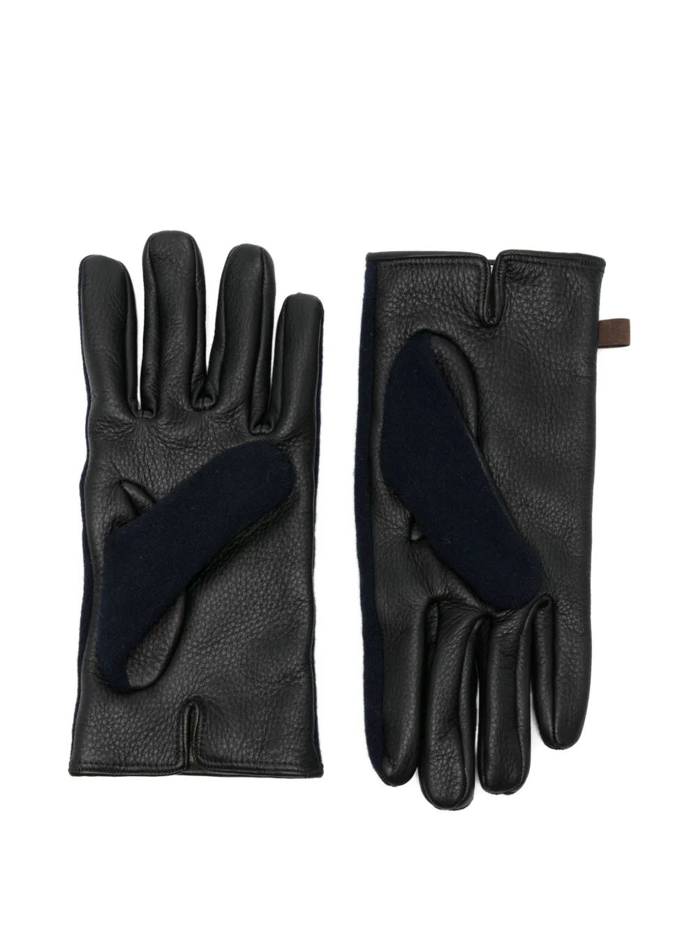 Jacob Cohën Leren handschoenen - Zwart
