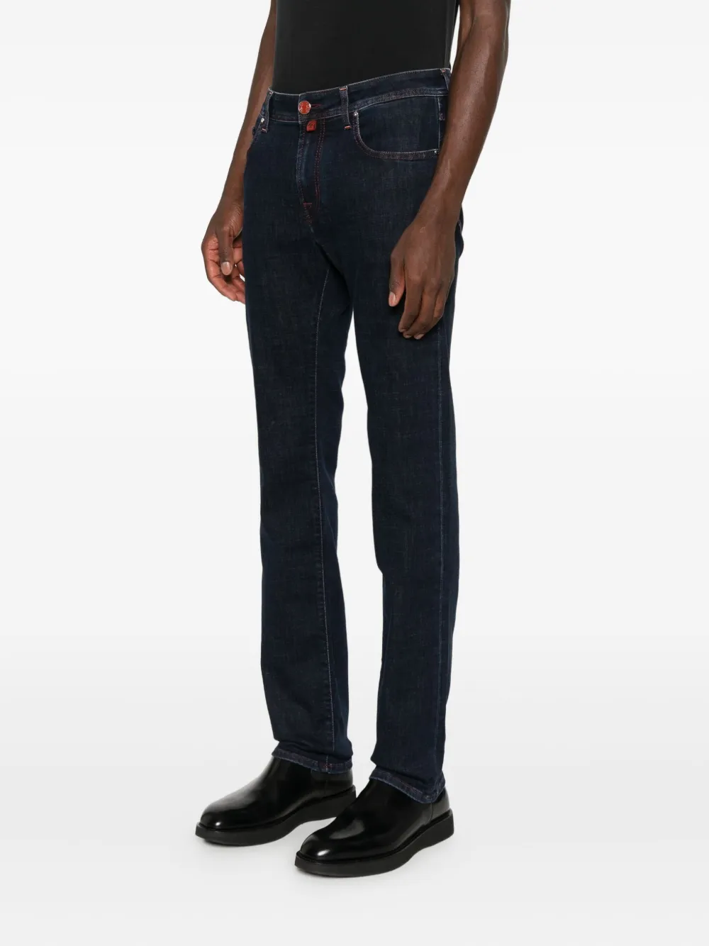 Jacob Cohën Jeans met vijf zakken Blauw