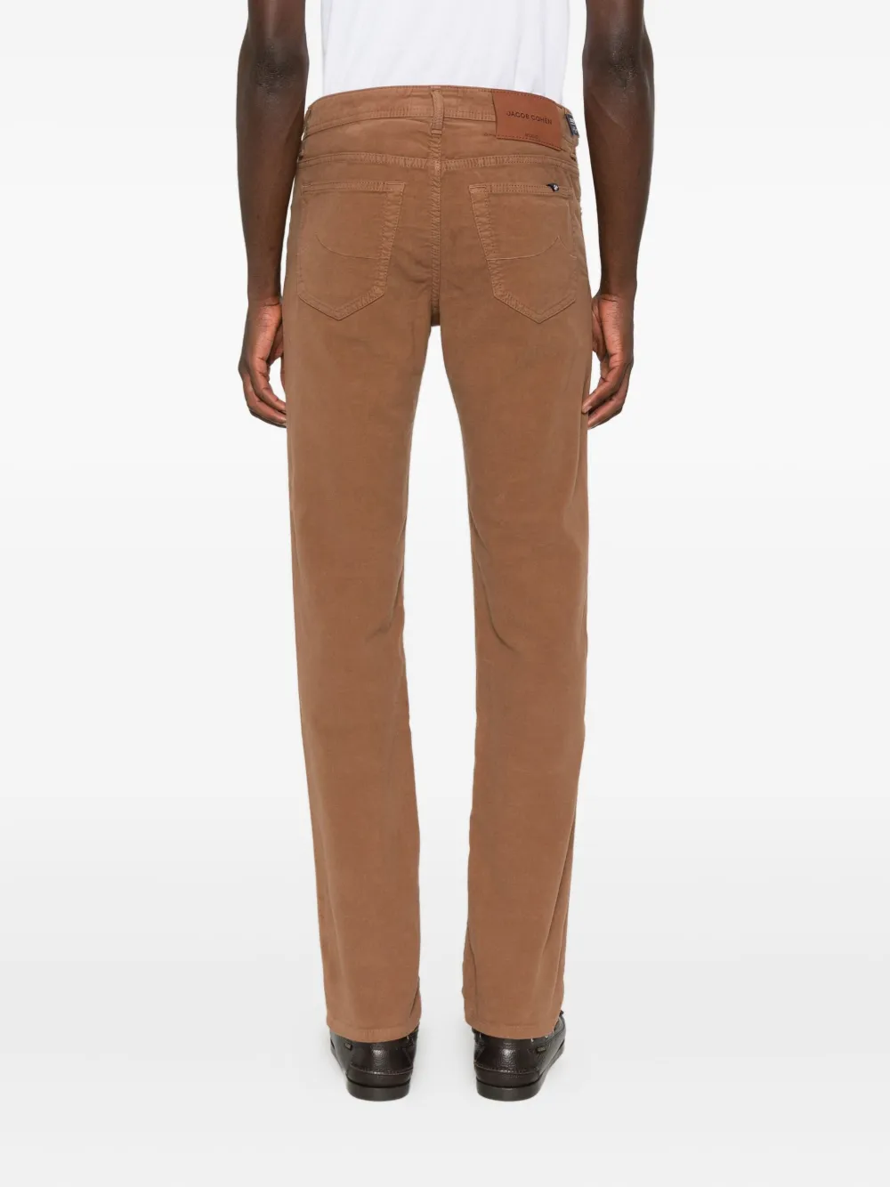 Jacob Cohën Jeans met vijf zakken Bruin