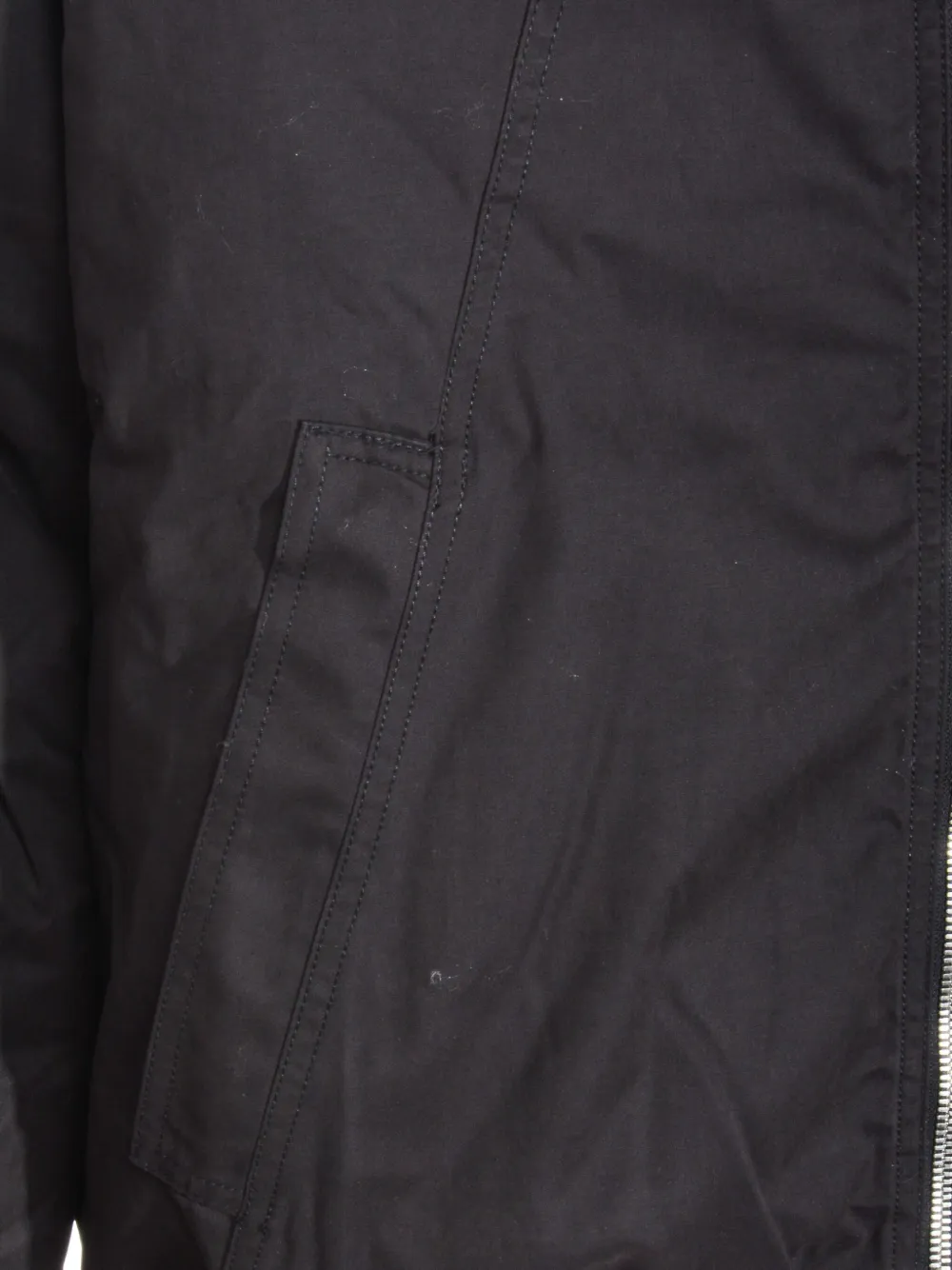 Thom Krom Jack met capuchon en rits Zwart