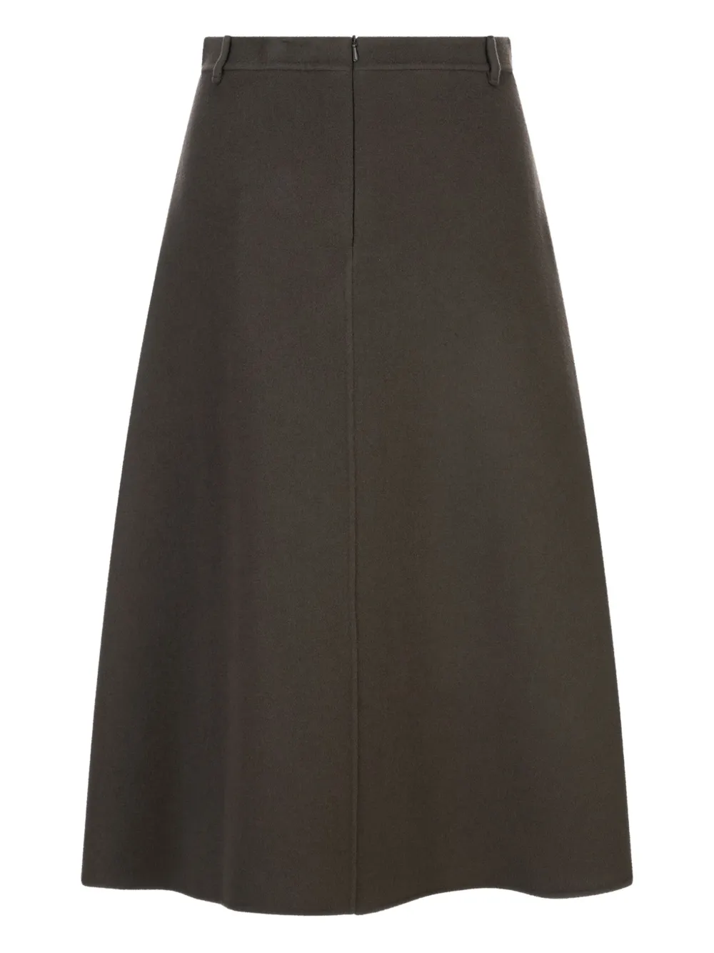 'S Max Mara Gloria midi-rok met A-lijn - Groen