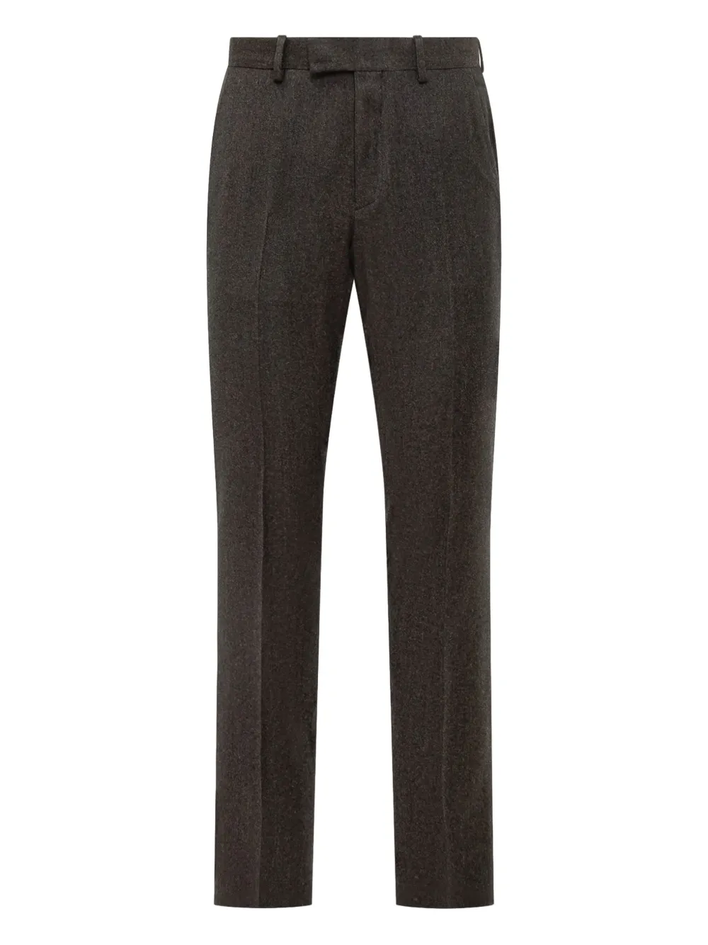 Zegna pantalones de lana con pinzas | marrón | Image 1