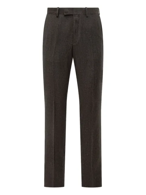 Zegna wool pleated trousers