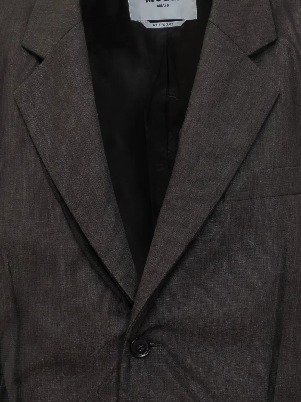 MSGM Blazer met knopen Grijs