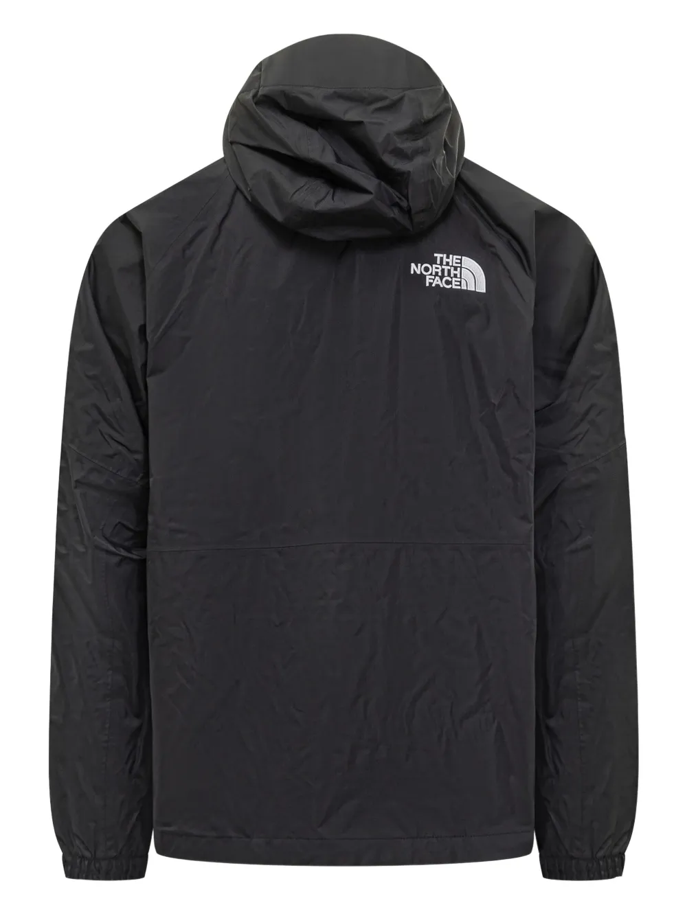 The North Face Jack met capuchon en logodetail Zwart