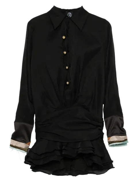 Rosanna Ocampo vestido corto Petal