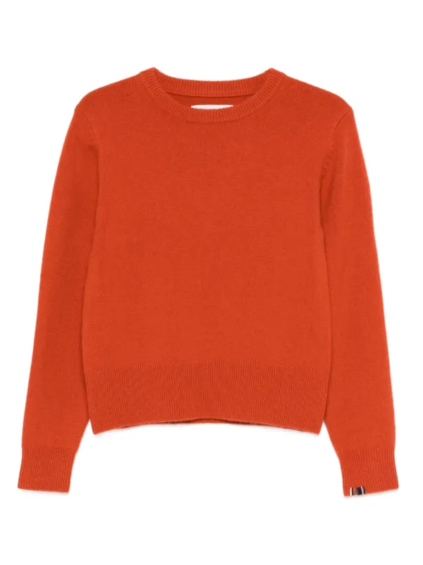 Extreme Cashmere Jeanne Sweater in Orange