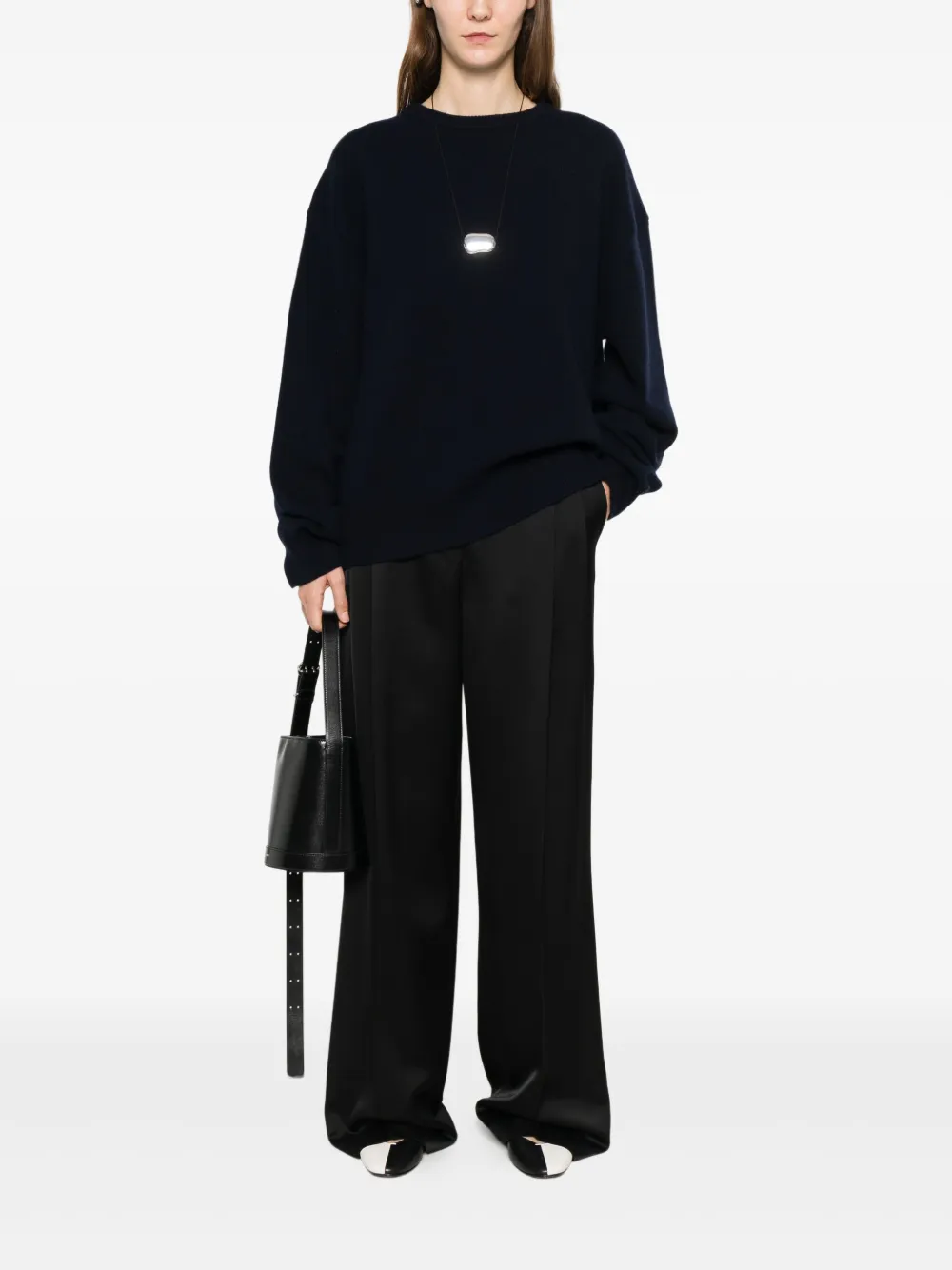 extreme cashmere Mike trui Blauw