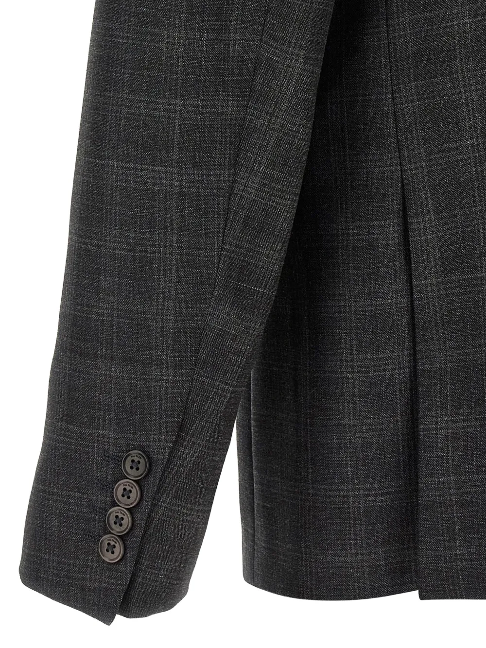 Pal Zileri Geruit pak Grijs