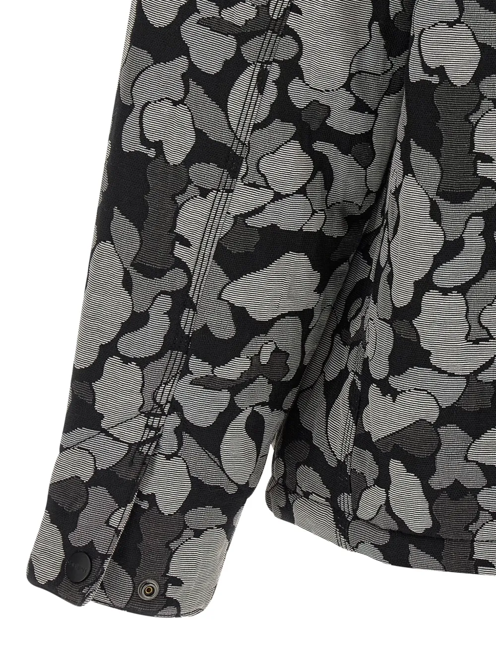 Carhartt WIP Tapestry Chore jack met jacquard Zwart