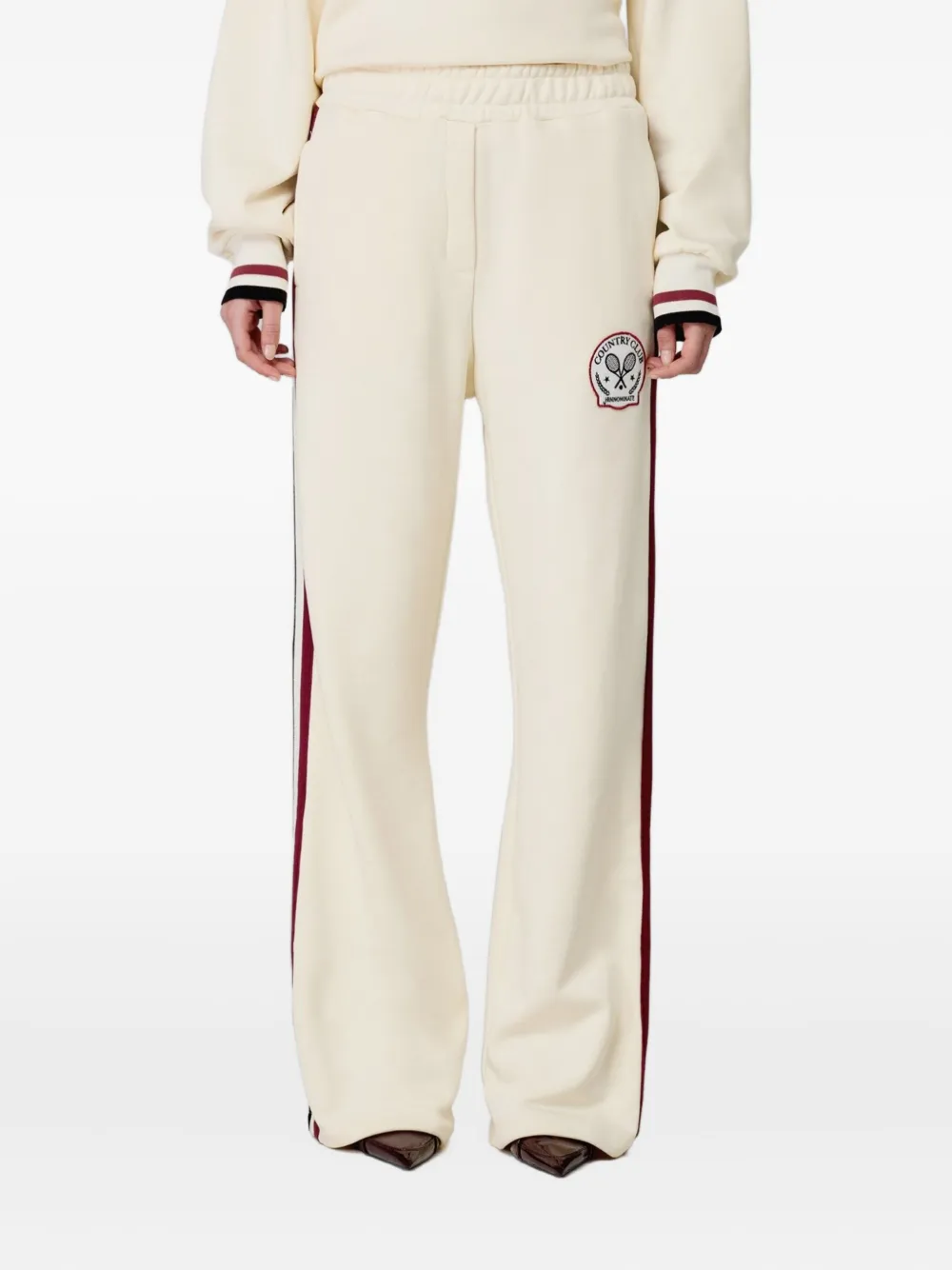 HINNOMINATE side-stripe trousers | Neutrals | Image 1