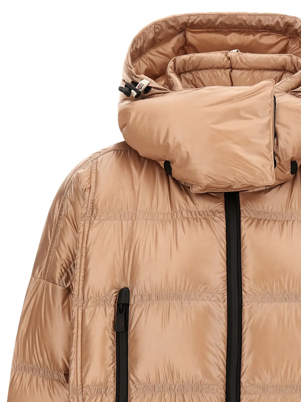 Moncler Rochelairs Puffer Jackets Pink In Brown
