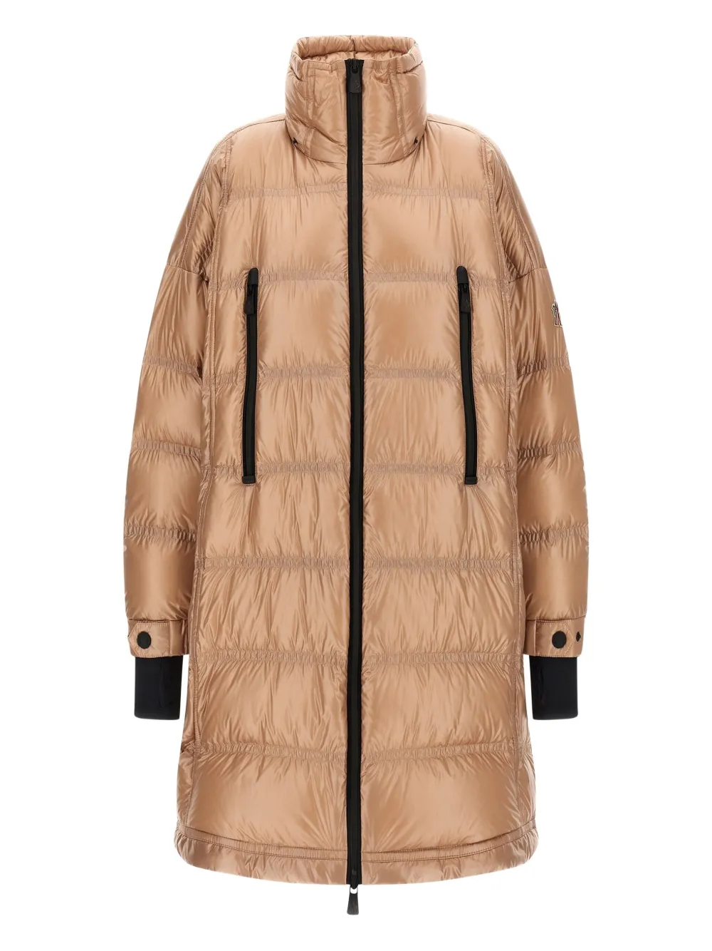 Moncler Rochelairs Puffer Jackets Pink In Brown
