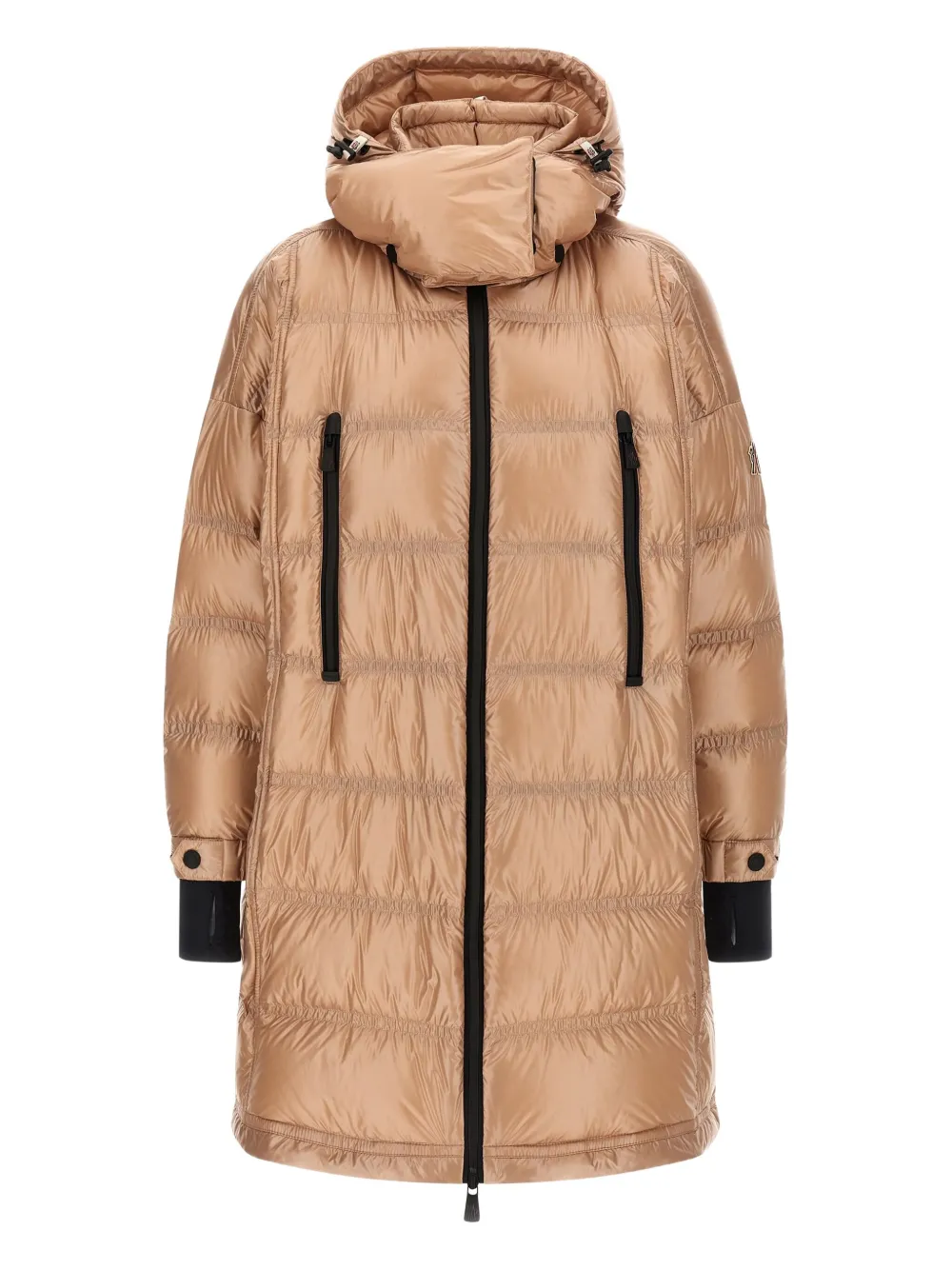 Moncler Rochelairs Puffer Jackets Pink In Brown