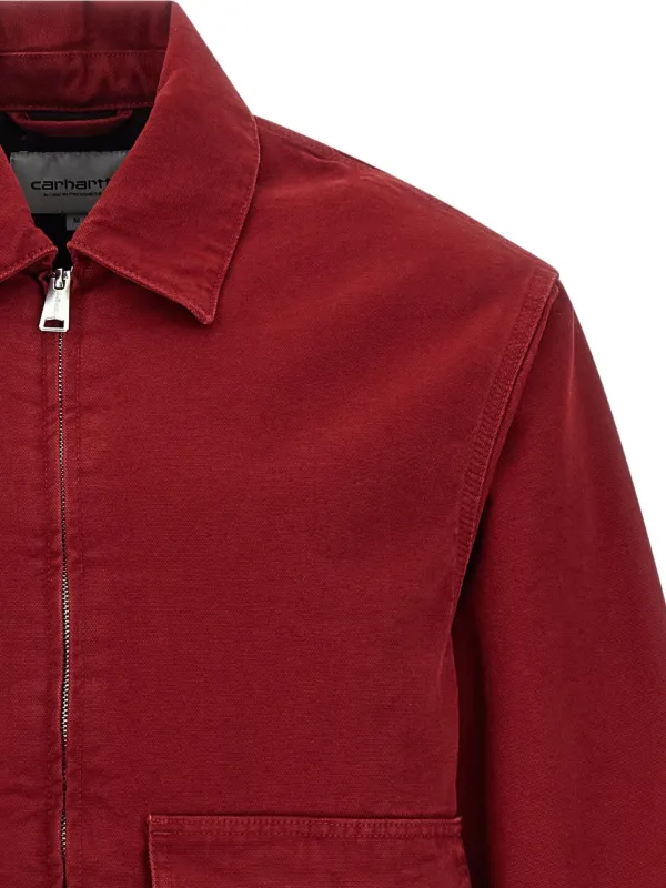 Carhartt WIP Stanton ジャケット | レッド | FARFETCH JP