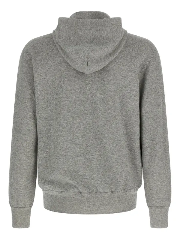 Comme Des Garçons Play ジップアップ パーカー | グレー | FARFETCH JP