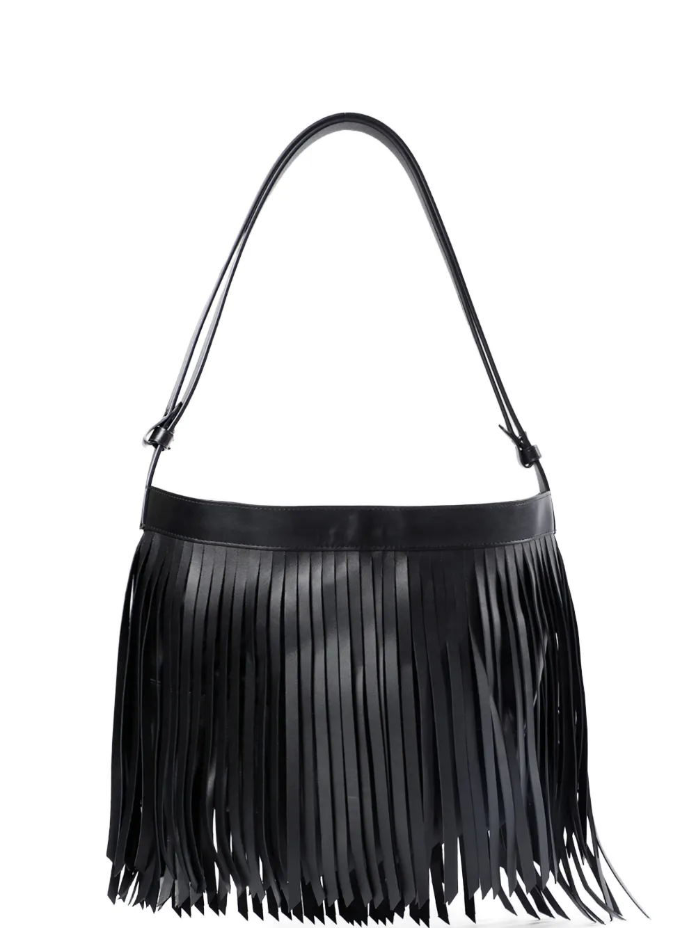 Ann Demeulemeester small Arsa fringed shoulder bag | Black | Image 1