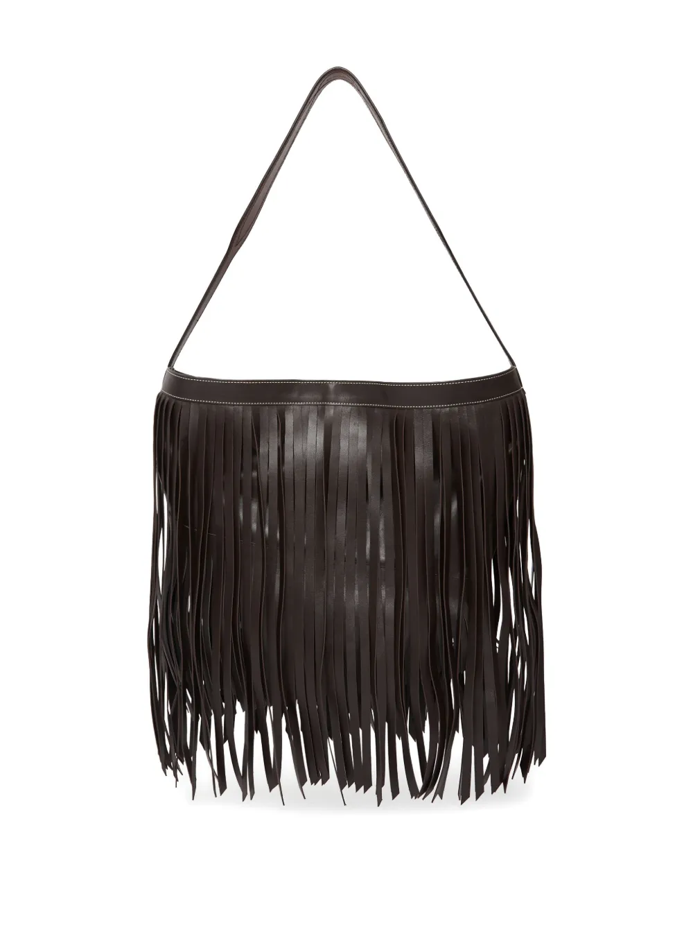 Ann Demeulemeester Jeli fringed tote bag - Bruin