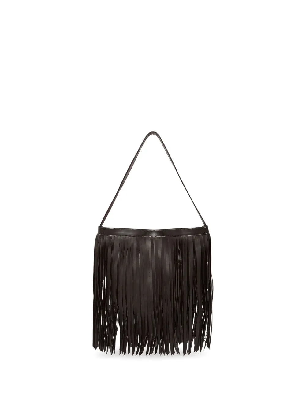 Ann Demeulemeester Jeli fringed tote bag | Brown | Image 1