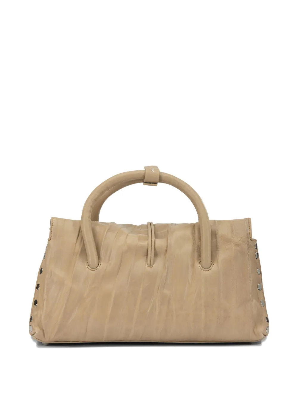 Zanellato Dotta studded tote bag - Bruin