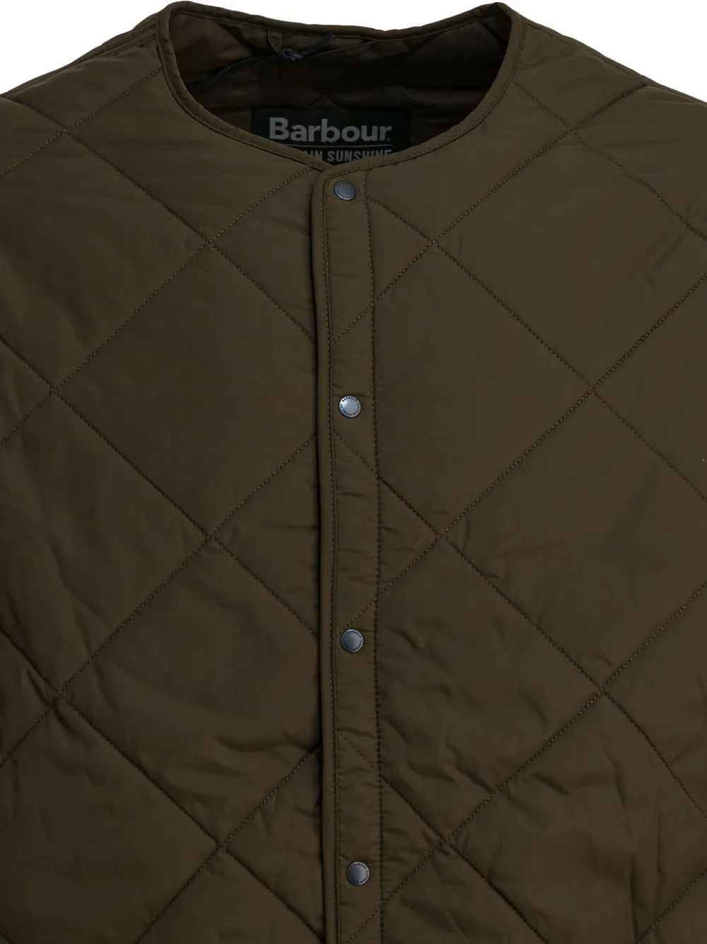 Barbour X Kaptain Sunshine Quilted Jacket Jackets Brown In Green